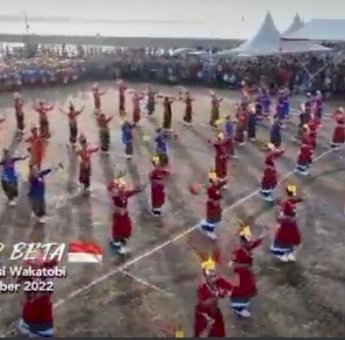 Kemenparekraf RI Buka Event Wakatobi Wave 2022