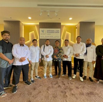 Kunjungan ke ITPC Jeddah, KADIN Gowa Paparkan Potensi Komiditas Ekspor