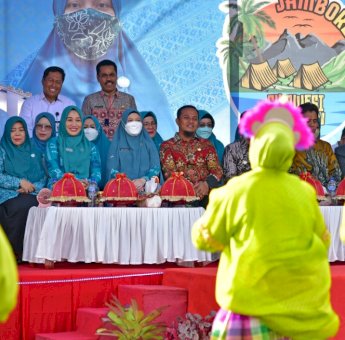 Jambore PKK di Selayar, Naoemi Octarina Harap PKK Dukung Pemerintah Wujudkan Ekonomi Tangguh