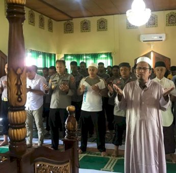 Gempa Cianjur, Jajaran Polres Wakatobi Gelar Salat Gaib
