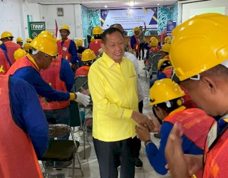 Anggota DPR RI Hamka B Kady Dorong Pekerja Bangunan Tersertifikasi