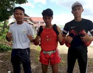 Porprov Sultra 2022, Dua Atlet Muaythai Buteng Melaju ke Final