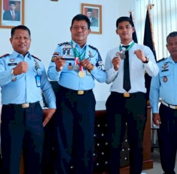 Petugas Lapas Bulukumba Sumbang Medali di Porprov Sulsel XVII