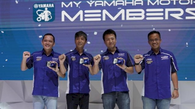 Demi memuaskan konsumen setianya, pihak Yamaha meluncurkan program My Yamaha Motor Members, Selasa (8/11/2022). (Foto: Istimewa)