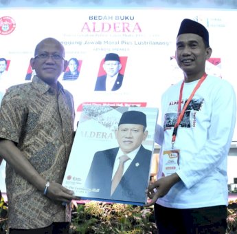 Bedah Buku Aldera, Rudianto Lallo Sebut Berkat Gerakan Aldera Semua Bisa Jadi Pemimpin