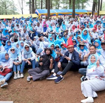 3.000 Alumni Smada Makassar Berkegiatan di Malino, Adnan: Dorong Pendapatan Masyarakat