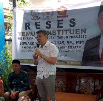 Reses di Kecamatan Bontoala, Edward Horas Tegaskan Siap Kawal Aspirasi Masyarakat
