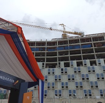 Toping Off Apartment Bandaraya, Agustus 2023 Siap Jadi Hunian Ekslusif dan Nyaman