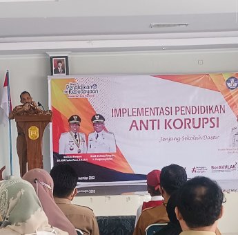 Buka Kegiatan Implementasi Pendidikan Anti Korupsi, Kadisdikbud Parepare Tekankan Penguatan Karakter Peserta Didik