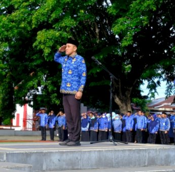 Jadi Irup di Upacara Peringatan HUT KORPRI ke-51, Ini Pesan Penting Wabup Jeneponto