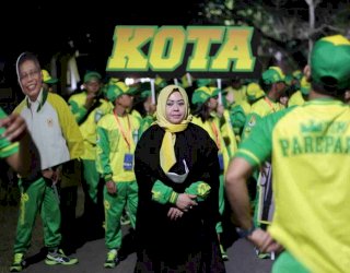 Taufan Pawe dan Erna Rastid Hadir di Pembukaan Porprov Sinjai