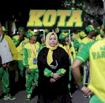 Taufan Pawe dan Erna Rastid Hadir di Pembukaan Porprov Sinjai