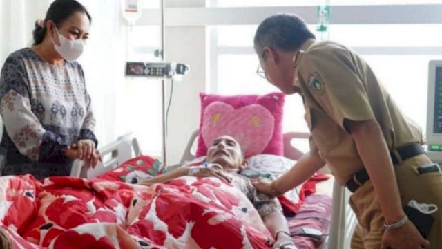 Wali Kota Parepare Jenguk Raja Gowa ke-38 di RSUD Andi Makkasau 