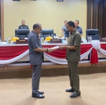 DPRD Parepare Gelar Paripurna Penyerahan Rancangan Perubahan KUA-PPAS Perubahan APBD 2022