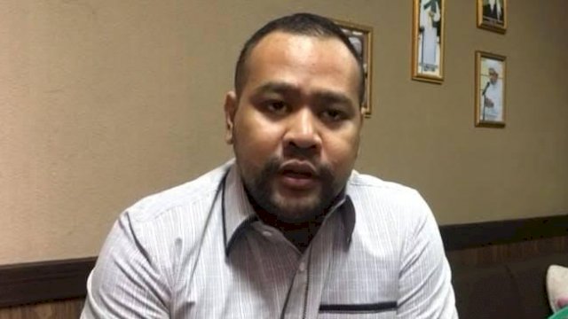 Ketua Komisi IV DPRD Kaltim Akhmed Reza Fachlevi, memberikan tanggapan terkait Bonus para Atlet Kaltim yang mengikuti PON XXI di Papua tahun 2021 lalu. (Istimewa)