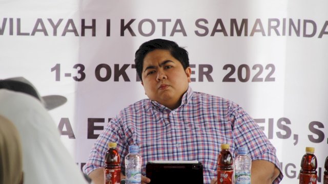 Anggota Komisi IV DPRD Kalimantan Timur Ananda Emira Moeis, saat melakukan kunjungan kerja ke Kelurahan Sempaja Utara, Kecamatan Samarinda Utara. (Istimewa)