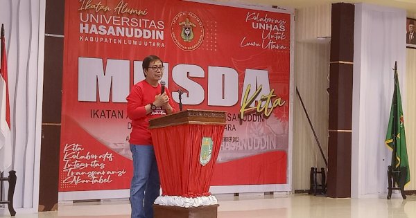 Buka Musda IKA Unhas Luwu Utara, Suaib Mansur : Persatukan Semua Alumni