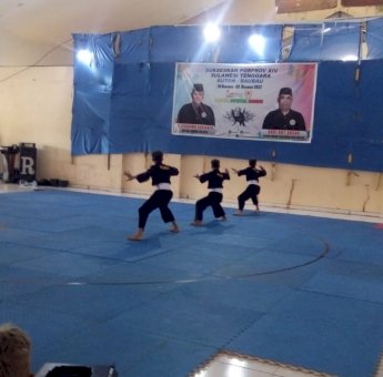 Seni Beregu Atlet Silat Muna Raih Medali Emas di Porprov Sultra 2022