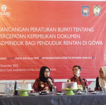 Pemkab Gowa Inisiasi Aturan Kepemilikan Adminduk untuk Kelompok Rentan