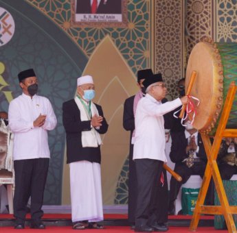 Gubernur Andi Sudirman Dampingi Wapres Ma&rsquo;ruf Amin Kunjungan Kerja ke Wajo