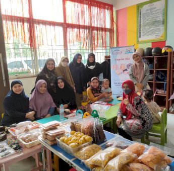 Market Day POS TKIT Afisgo, Jajakan Ragam Makanan dan Minuman Sehat