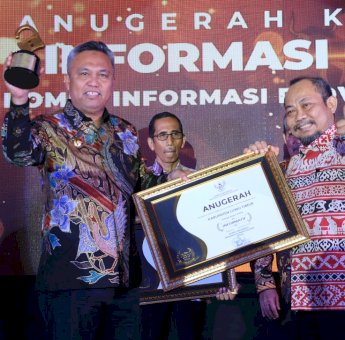 Luwu Timur, Satu-satunya di Sulsel Raih Predikat Kabupaten Informatif 2022