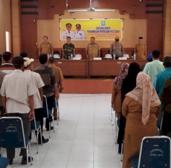Sosialisasi Pengawasan Pupuk dan Pestisida, Wabup Soppeng: Pecat Pengecer yang Layani Tidak Sesuai RDKK