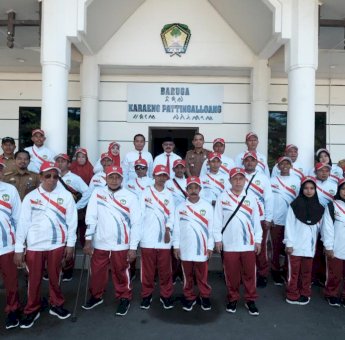 30 Atlet Paralympic Gowa Siap Bertanding di Peparda Sulsel