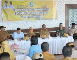 Antisipasi Lonjakan Kasus PMK di Soppeng, DPKHP Gelar Pertemuan