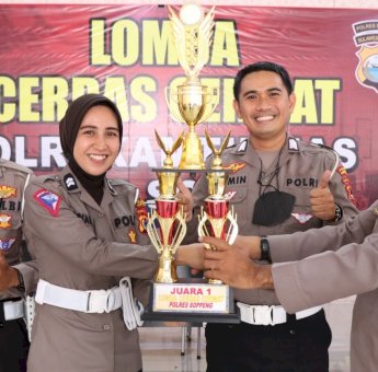 Polisi Belajar Kamtibmas, Polres Soppeng Gelar Lomba Cerdas Cermat