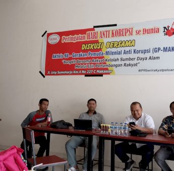Diskusi di Hari Antikorupsi, GP-MAK Sarankan Pemerintah Terbitkan IPR