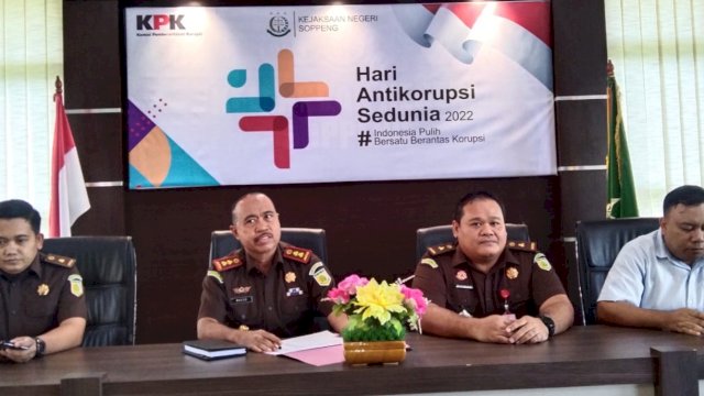 Kejari Soppeng Peringkat Ketiga Restorative Justice Tingkat Sulsel