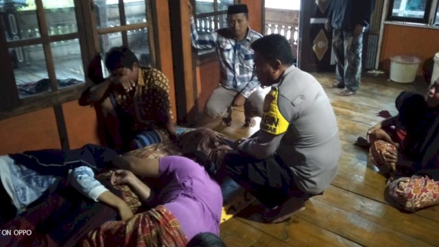 Warga Jeneponto Tewas disambar petir saat hebdak memasang rumput laut budidaya, Senin (12/12/2022). (Istimewa)