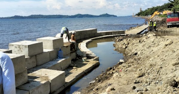 Pemkot Parepare Bangun Fasilitas Pelataran UMKM di Area Masjid Terapung BJ Habibie