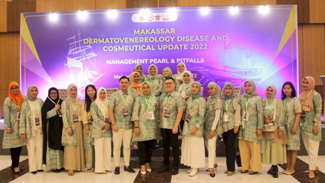 Pengurus Perhimpunan Dokter Spesialis Kulit dan Kelamin (PERDOSKI) Cabang Makassar. (Istimewa)