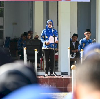 Peringatan Hari Bela Negara, Bupati Indah: Dahulukan Kepentingan Bangsa
