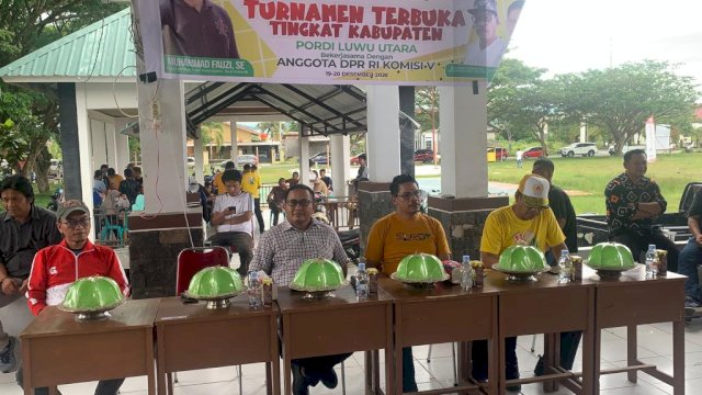 Pembukaan Kompetisi Terbuka PORDI Luwu Utara.