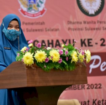 Hadiri Hari Jadi DWP ke-23 Tahun, Naoemi Octarina: Perlu Kolaborasi dengan Organisasi Wanita Lain