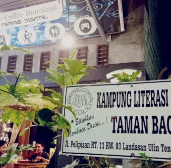Bangun Kampung Literasi di Banjarbaru, TBM Angkasa Literasi Digital Bina Anak-Anak
