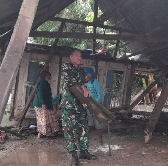 Diterjang Angin Kencang, Puluhan Rumah Warga Gowa Rusakan Parah