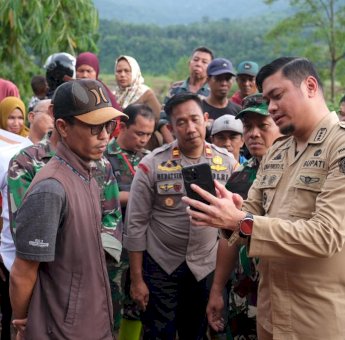 Pemkab Gowa dan BNPB Bangunkan Puluhan Rumah Baru Terdampak Longsor di Parangloe