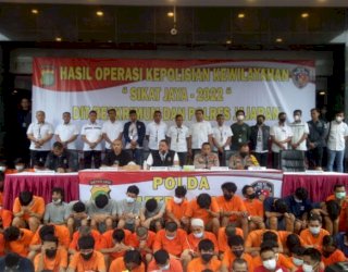 Dalam Dua Pekan Jajaran Polda Metro Jaya Ungkap 112 Tindak Kriminal