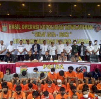 Dalam Dua Pekan Jajaran Polda Metro Jaya Ungkap 112 Tindak Kriminal