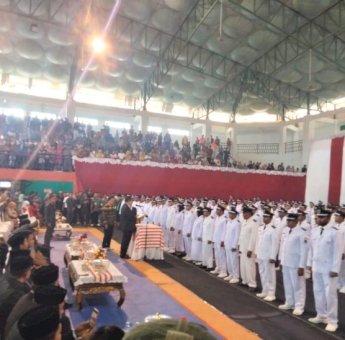 Bupati Muna Lantik 123 Kades Terpilih, Ini Nama-Namanya