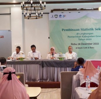 Bersama BPS, Kabupaten Gowa Siap Menuju Daerah Satu Data