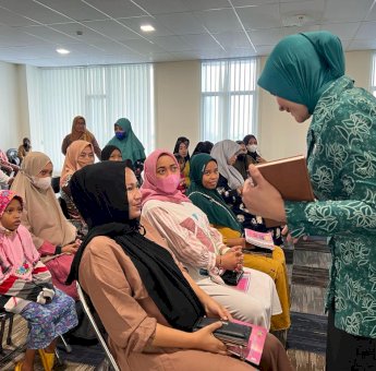 TP PKK Gowa Kampanyekan Percepatan Penurunan AKI dan AKB ke Ibu Hamil