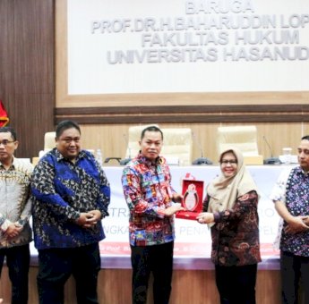 Koordinasi Soal Tim Ahli Hukum Pidana Pemilu, Sentra Gakkumdu se Sulbar Kunjungi Fakultas Hukum Unhas