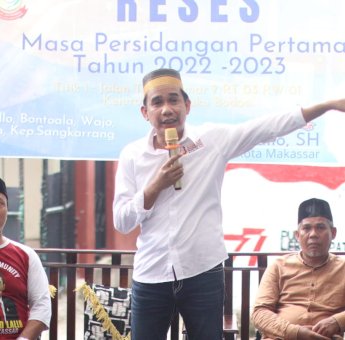 Ketua DPRD Makassar Rudianto Lallo Serap Aspirasi Warga Ujung Tanah Soal Infrastruktur