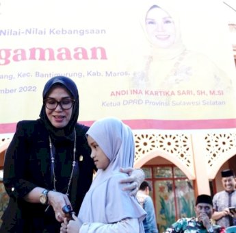 Gelar Sosbang Keagamaan, Ketua DPRD Sulsel Kunjungi Dua Titik di Maros