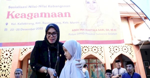 Gelar Sosbang Keagamaan, Ketua DPRD Sulsel Kunjungi Dua Titik di Maros